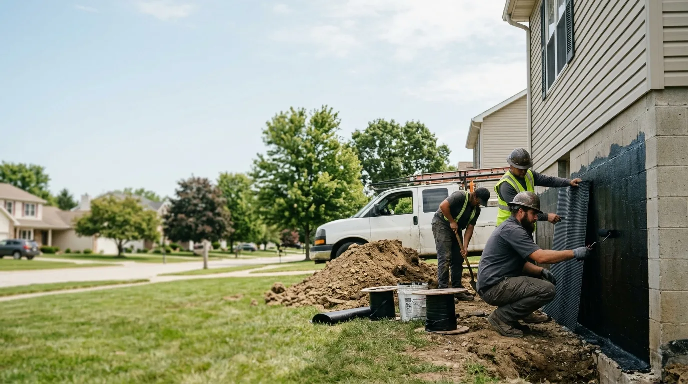 Basement Waterproofing in Graymont, IL near me